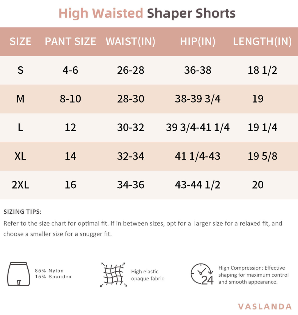 Premium Tummy Control Shapewear Shorts - High-Waisted Body Shaper (2-Pack)