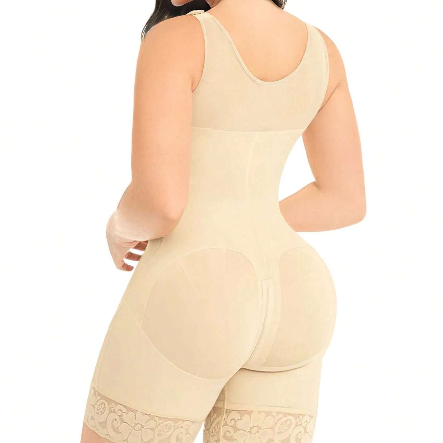 Fajas Colombianas Women'S Shapewear, Full Body Sculpting after Abdominal Control, Hip Lifter with Zipper Crotch, Women'S Fitness Set,- Prohibition of Selling on the Amazon Platform