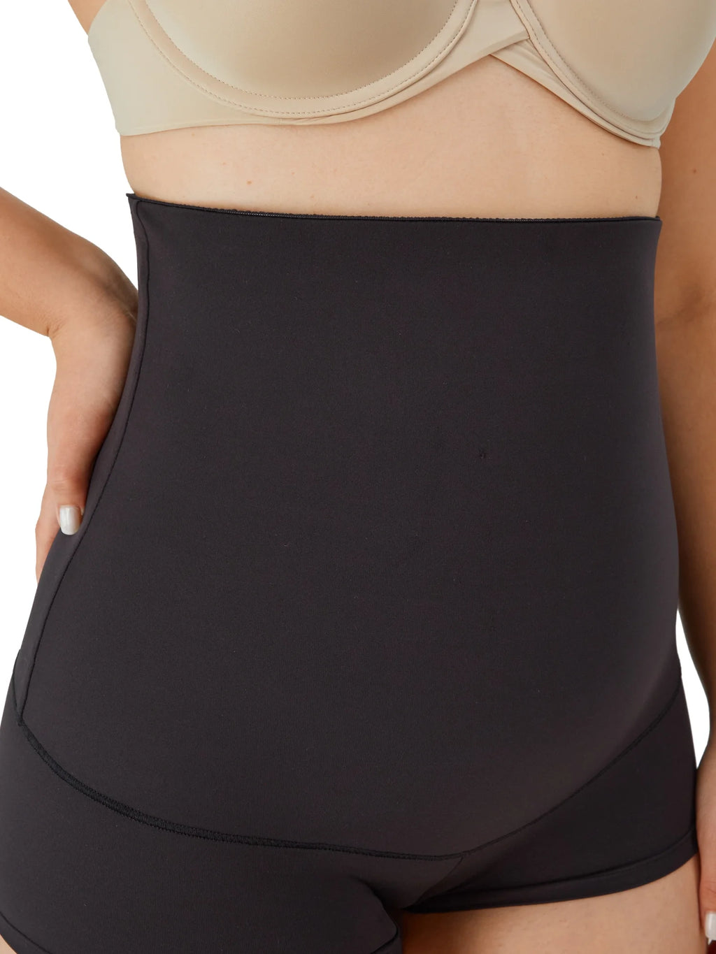 Womens Shapewear with Tummy Control, Cool Comfort High-Waist Body Shaper Boy Shorts, F82107 Sizes S-3XL