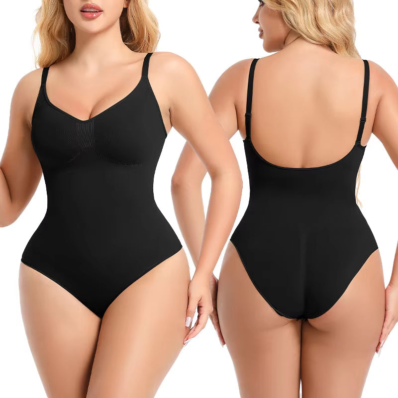 Dropship Seamless Boyshorts Shapewear Slimming Fajas Bodysuit plus Size Faha Sculpt Body Shaper for Women Seamless Shapewear