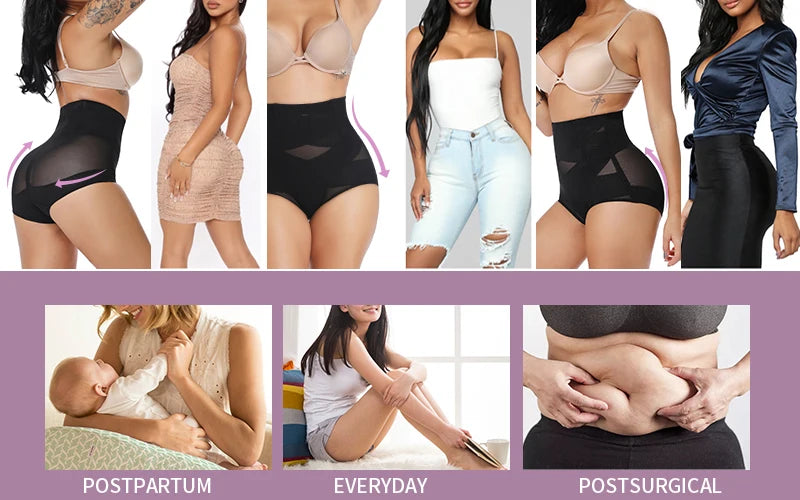 High-Waist Faja Shaping Briefs