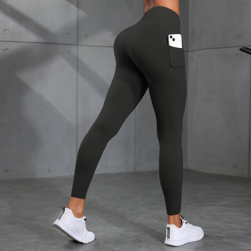 Camouflage High-Waist Hip-Lifting Leggings