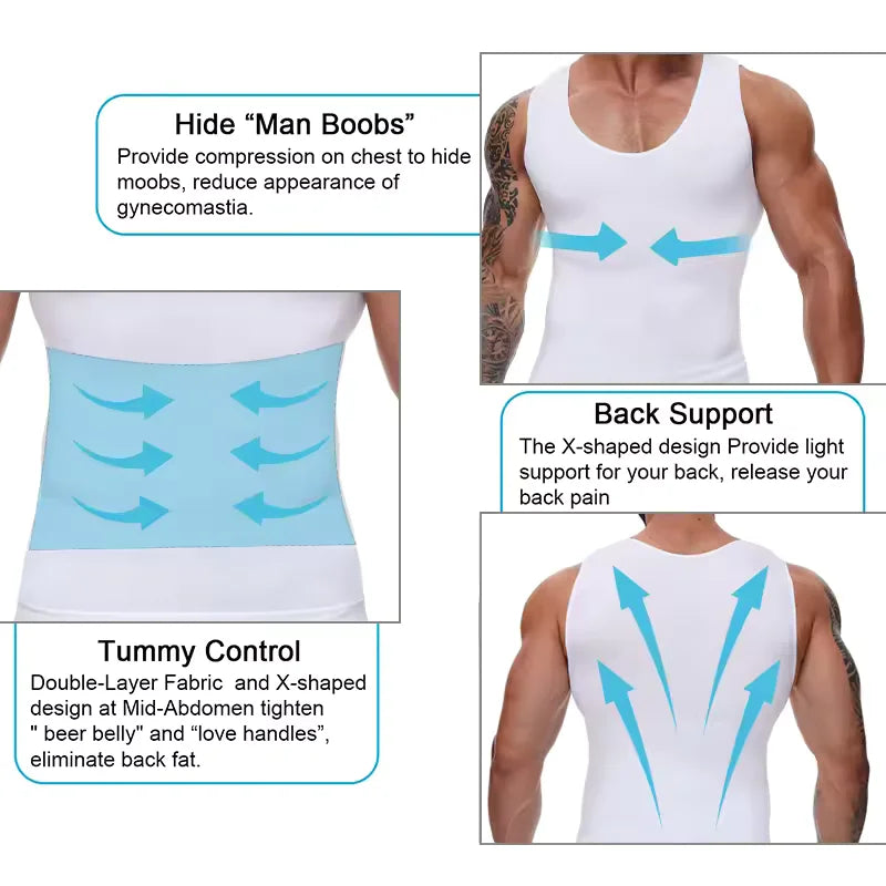 Men's Compression Shaping Vest