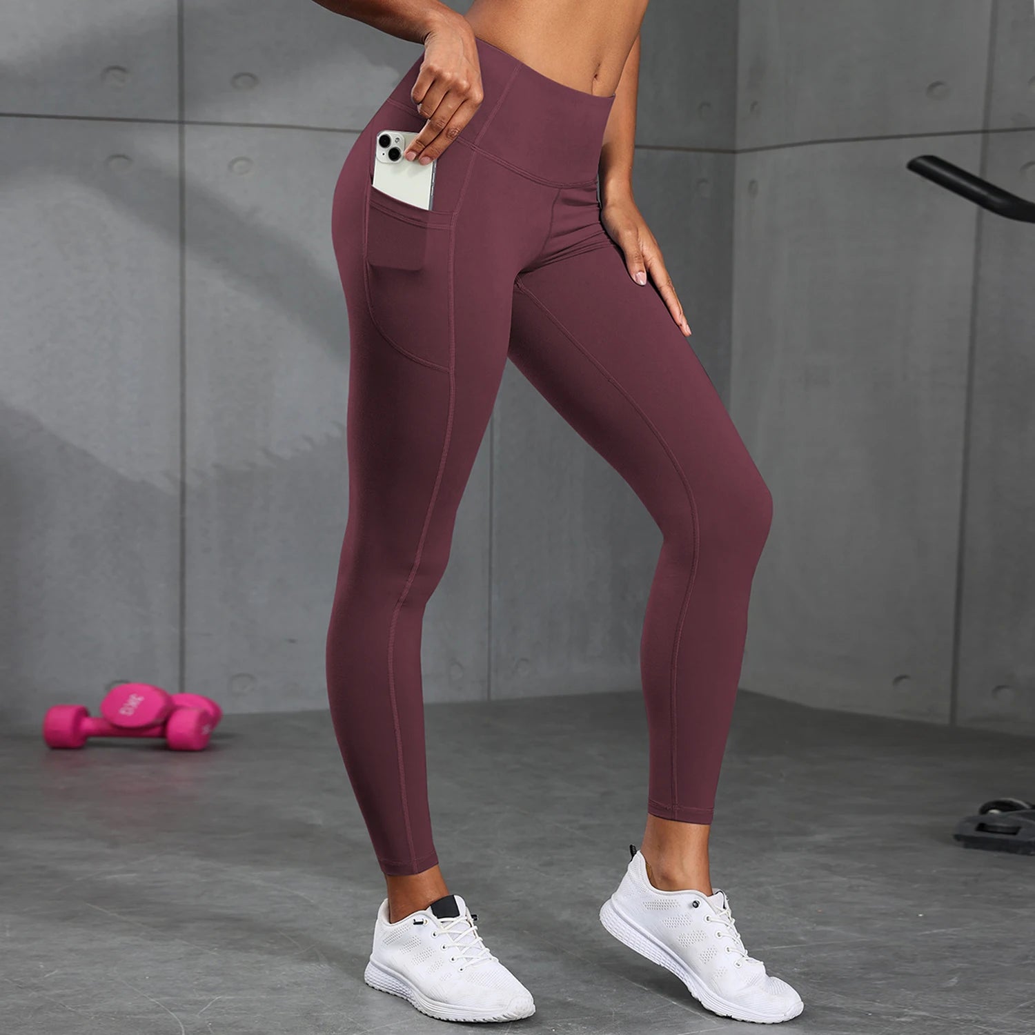 Camouflage High-Waist Hip-Lifting Leggings
