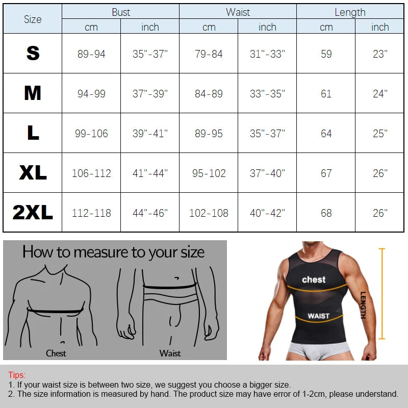 Men's Compression Shaping Vest
