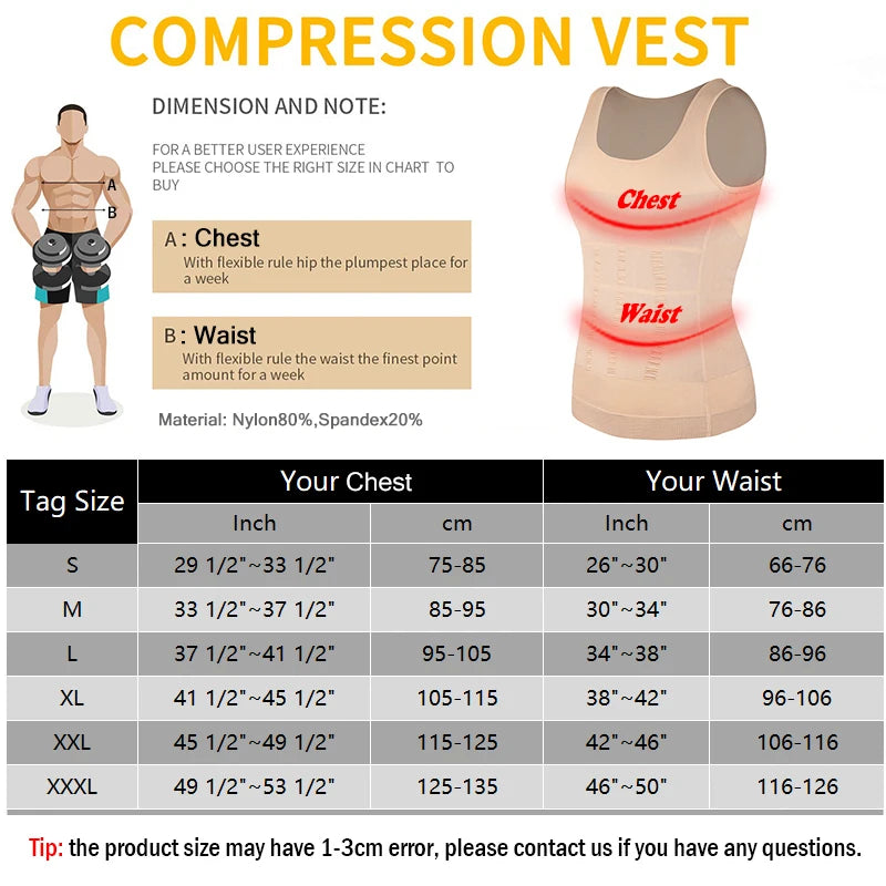 Men's Slimming Compression Tank