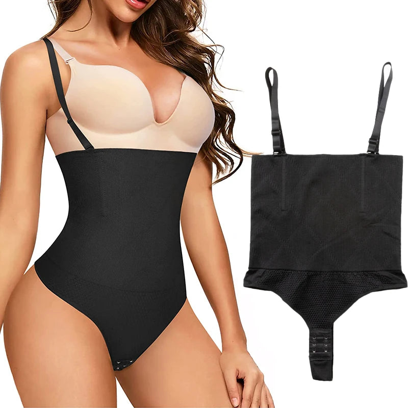 Thong Bodysuit Shaper with Butt Lift