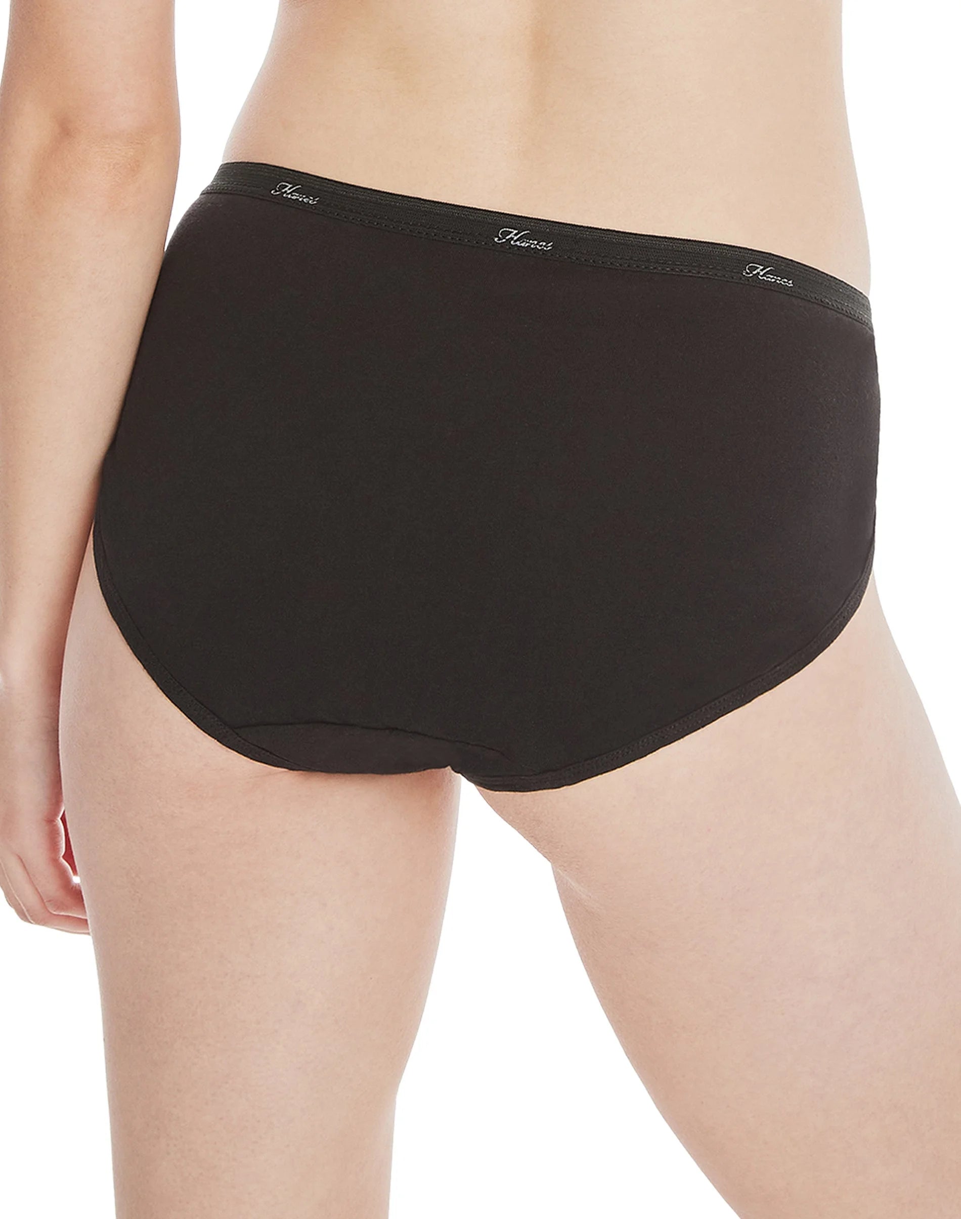 Hi-Cut Panties Panty 10 Pack Womens Underwear Assorted Colors Value Cotton